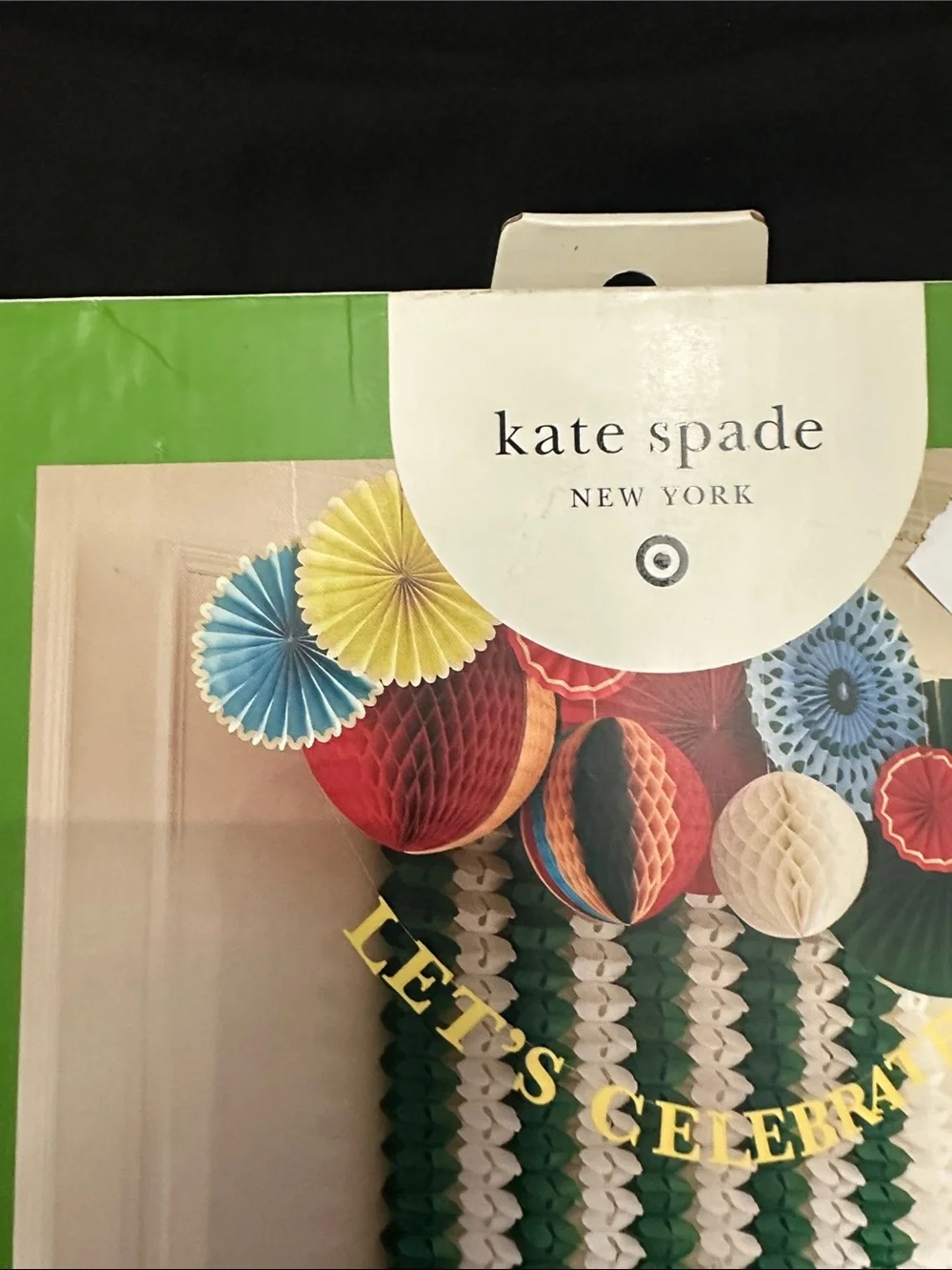 kate spade Green Party Décor Kit with Multicolor Accents